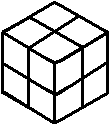 Eightfold (2x2x2) cube