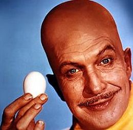 Vincent Price as Egghead
