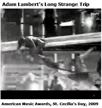 Trip, tumble and roll at American Music Awards, 2009