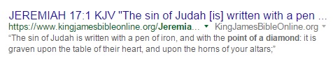 Jeremiah 17:1