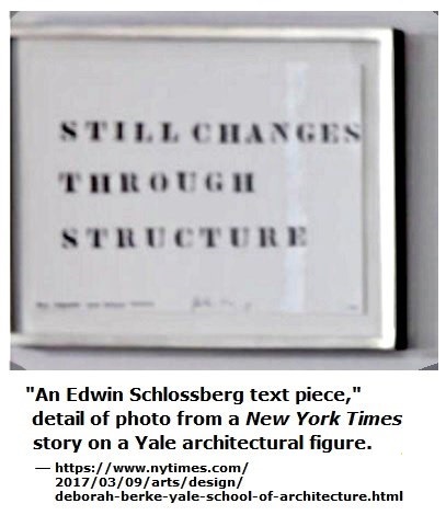 Edwin Schlossberg, 'Still Changes Through Structure' text piece
