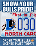 Bulls License Plate