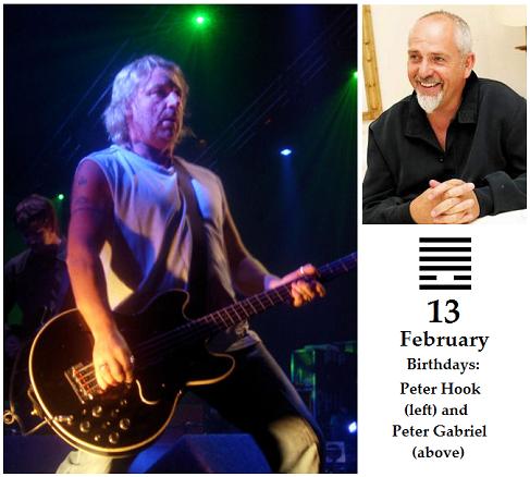 Peter Hook and Peter Gabriel