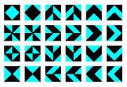 24 variations on the diamond figure